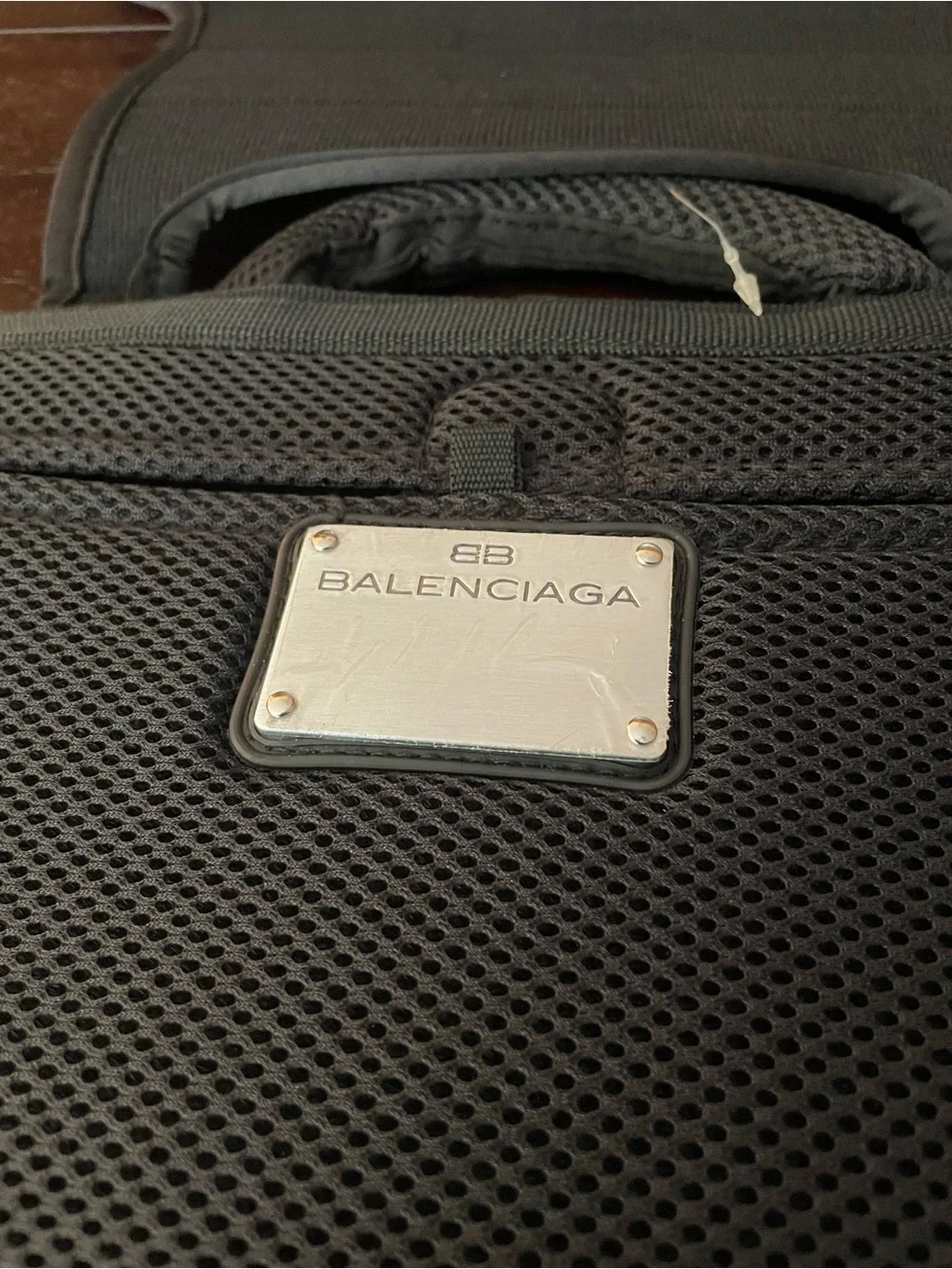 Balenciaga sleek laptop
